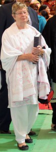 Dorothea Braukmann bei einer Jubiläumsveranstaltung in Manghopir Dorothea Braukmann bei einer Jubiläumsveranstaltung in Manghopir