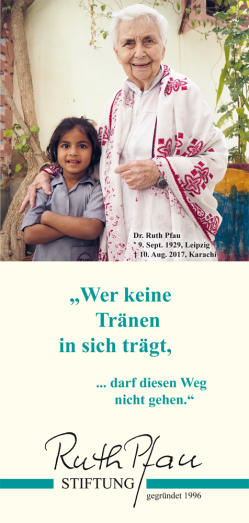 Erste Seite des Flyers